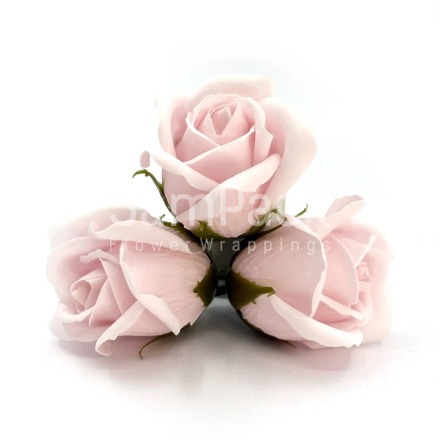 Розы из мыльной пены розовый 6,5*6 №5 50шт(777-064) Розы из мыльной пены