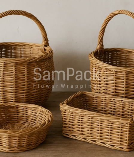 Корзины из ротанга: идеи использования и как выбрать нужную - SamPack.Store