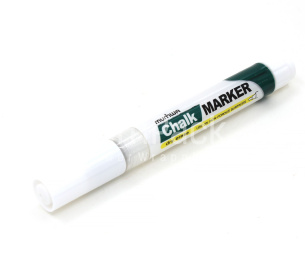 Маркер-меловой белый 3мм "Chalk Marker" спирт. основа Маркеры