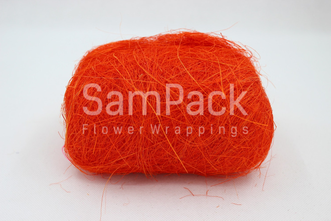 Сизаль 100г ELITUPAK  Bright Orange ярко-оранжевый Сизаль Элитупак