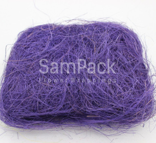Sisal 100g Sparkling Purple A43 фиолетовый Сизаль 100 гр