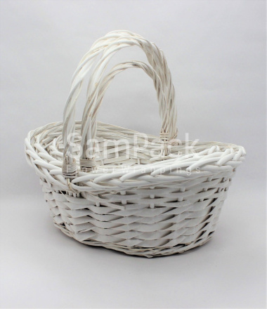 ZX 15-247 S/3 WHITE - белый Корзины Китайские