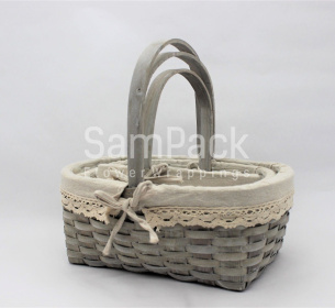 XS17-002 S/3 GRAY - серый Корзины Китайские