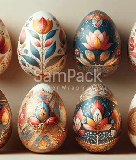 Декоративные яйца на Пасху: Традиции и Современность - SamPack.Store