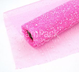 Сетка Снег 04 ярко-розовый 5м Сетка Снег