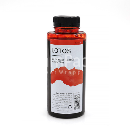Краска для окраш.жив.цветов "LOTOS" красный 300мл Краска для окраш.жив.цветов "LOTOS" 300мл