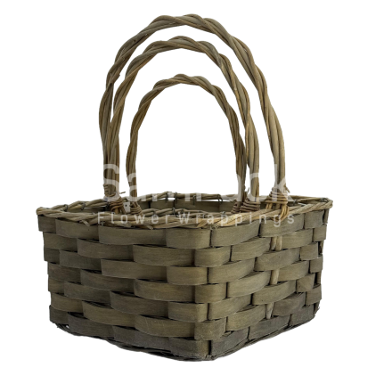  Корзины АЕ-4017 3/1 - GRAY- серые Корзины Китайские
