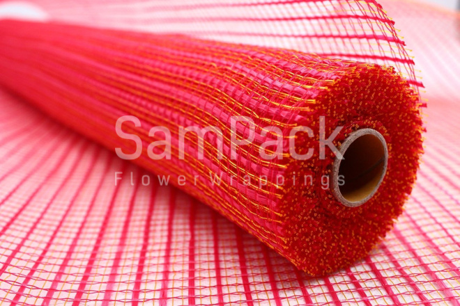 Сетка Акцент SP-14G (RED/GOLD) красная/золото Сетка Акцент