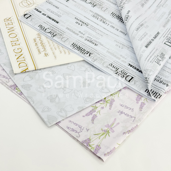 Бумага тишью с рисунком 50*70 
