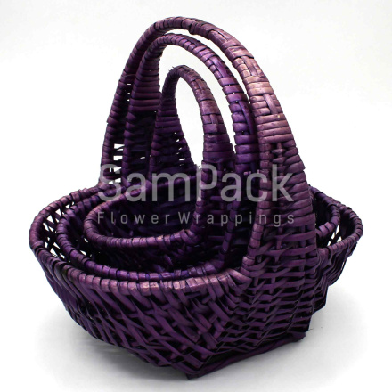 ZX - 7099S/3 PURPLE -фиолетовый Корзины Китайские
