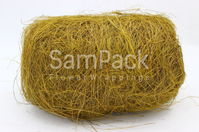 Sisal 250g Olive Green A28 оливковый Сизаль 250 гр