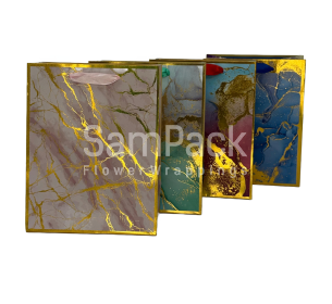 Пакет подар. "Мрамор"  14*20*8cm(397G) Пакет подарочный