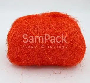 Сизаль 100г ELITUPAK  Bright Orange ярко-оранжевый Сизаль Элитупак