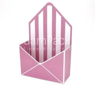 Коробка -  конверт линии пыльно-розовый (399/22) Конверты