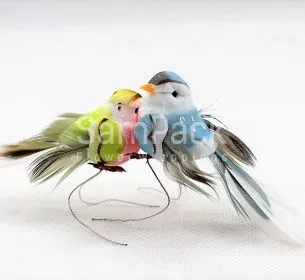 Птички мини цветные (24 шт) Птички упаковка