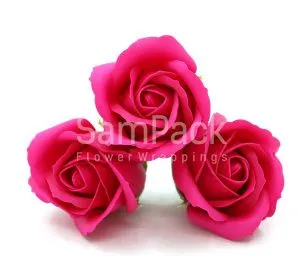 Розы из мыльной пены  шокирующий розовый 1/50 Розы из мыльной пены