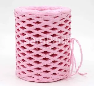 Рафия бумажная светло-розовый 150м Рафия бумажная 150м